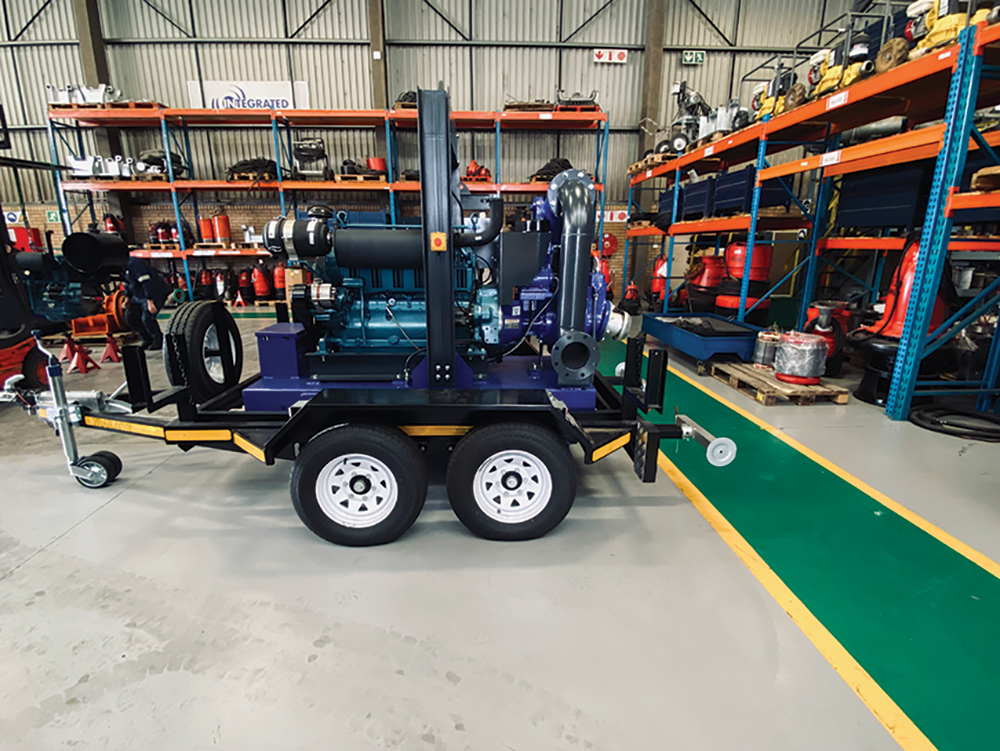 IPR has added several trailer mounted Sykes dewatering pump sets to its rental fleet ahead of the rainy season.